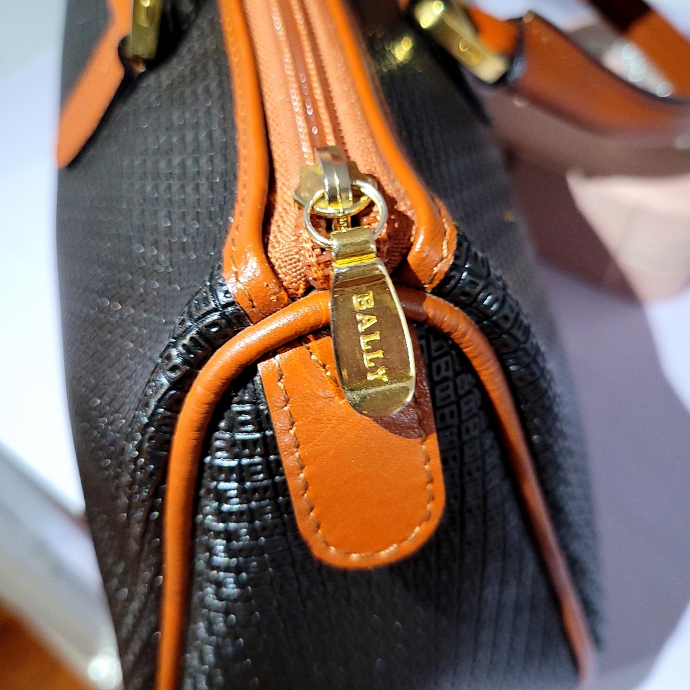 Bally Double Handle Structured Bag - image 4